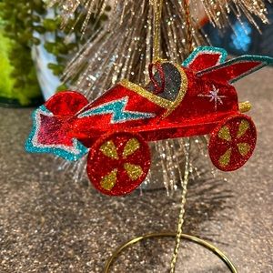 Pier One Rocket Car Ornament